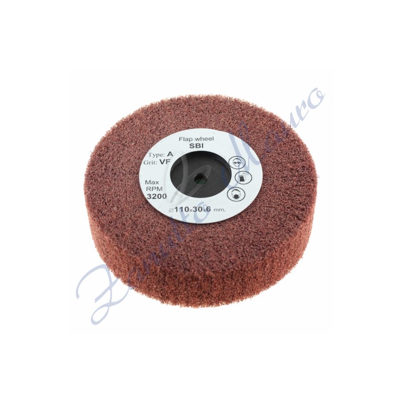 Brosse satinée 110X30 AVF grain très fin 280