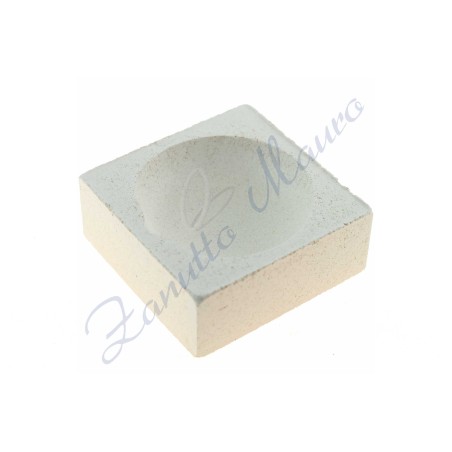 Creuset carré en argile 5x5