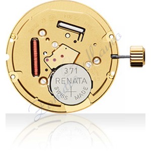 Mouvement ETA F06.161 quartz 3 aiguilles grande date à 3 heures