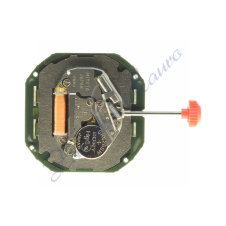 Mouvement Miyota 2305 3-sphères jour/date quartz