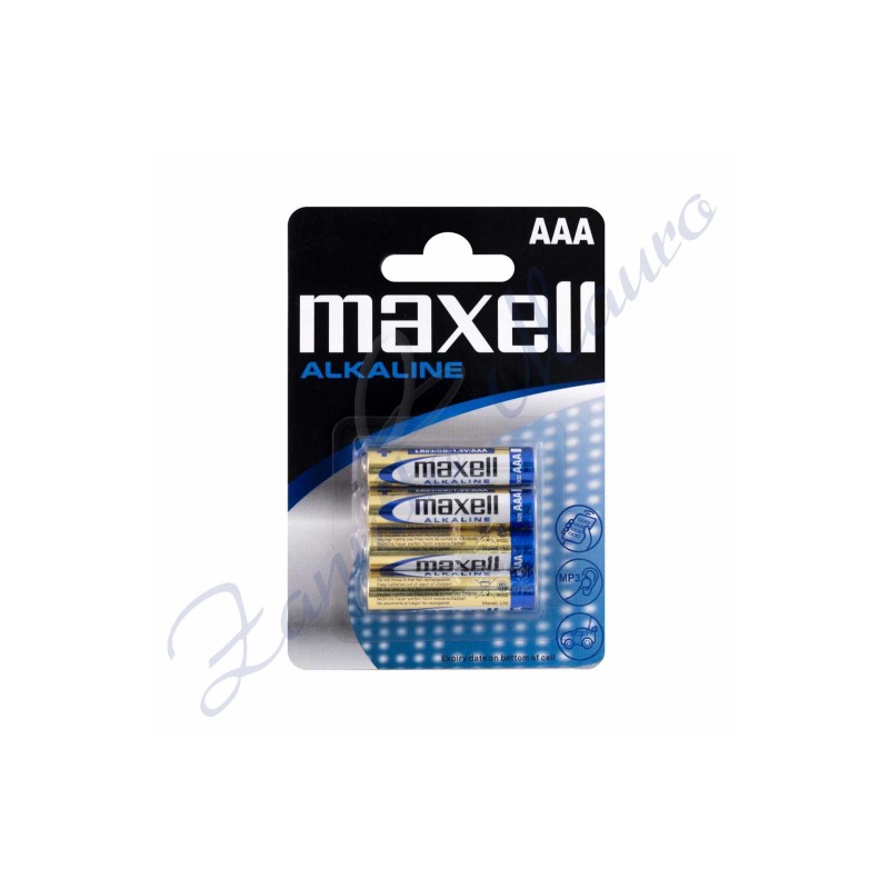 Pile Maxell ministilo alcaline Blister 4 pièces