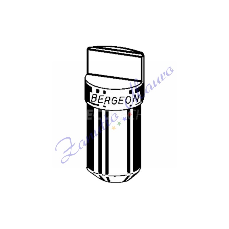 Punta in acciaio Bergeon 2835-B per apri casse 5700 - 2835-B