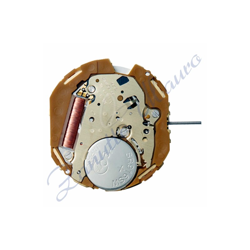 Mouvement Miyota 9U15 2 sphères de date 3 quartz