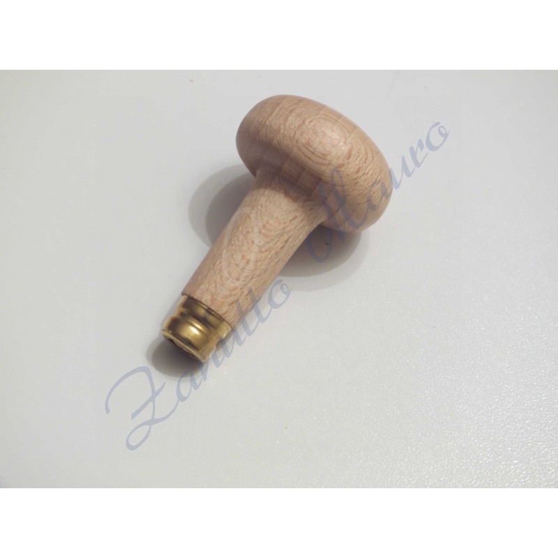 Manico in legno per bulini forma a fungo medio