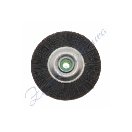 Brosse bloquée Jota diamètre 50 mm poils noirs