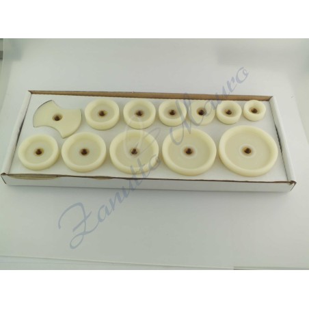 Jeu de 12 vis d'ancrage derlin