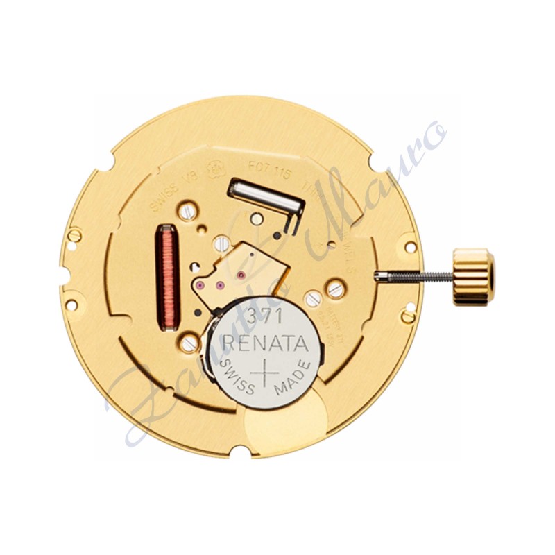 Mouvement à quartz ETA F07.111 3 aiguilles date à 3 heures