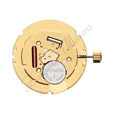 Mouvement à quartz ETA F07.111 3 aiguilles date à 3 heures