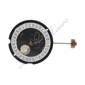 Mouvement Ronda quartz 505-6 3 sphères de date à 6 heures