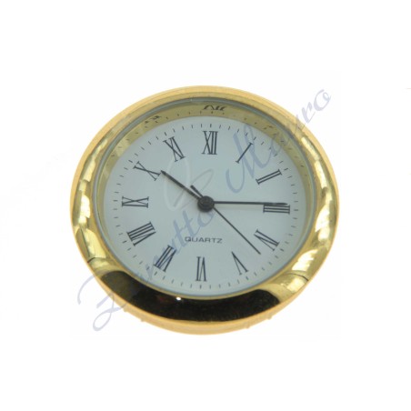 Mouvement encastré 40037 acier doré