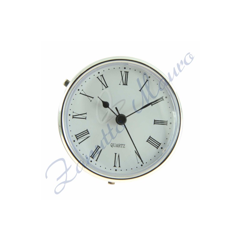 Movimento da incasso tondo mm 56/66 cromato