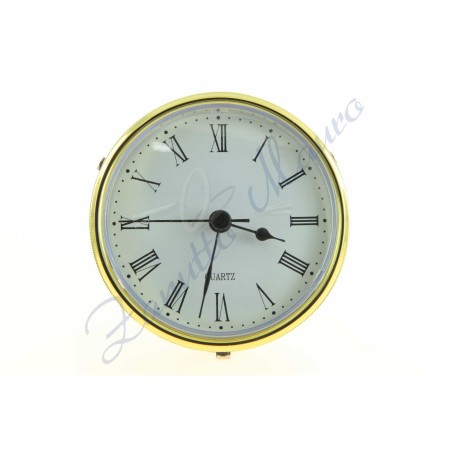 Movimento da incasso tondo mm 56/66 dorato