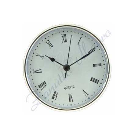 Movimento da incasso tondo mm 56/80 cromato