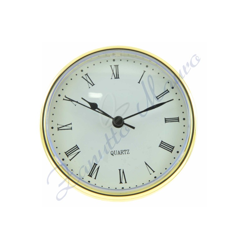 Mouvement rond encastré mm 56/80 doré