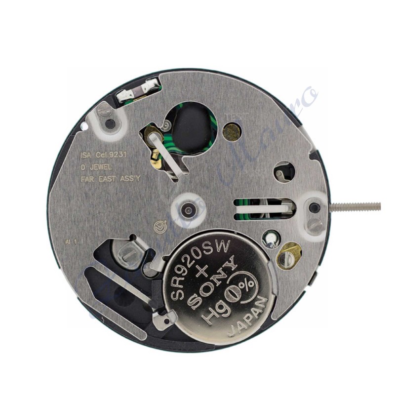 Mouvement ISA 9231/1890 quartz 2 compteurs 9 et 3