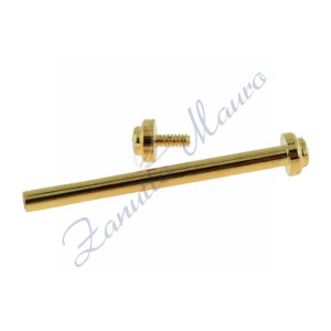 Anse a vite diametro 1,45 mm 12 dorate. Busta da 4 pezzi