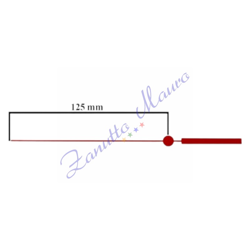 Occasion pour type D pour SKP et TMP en aluminium rouge mm 125 5 pcs
