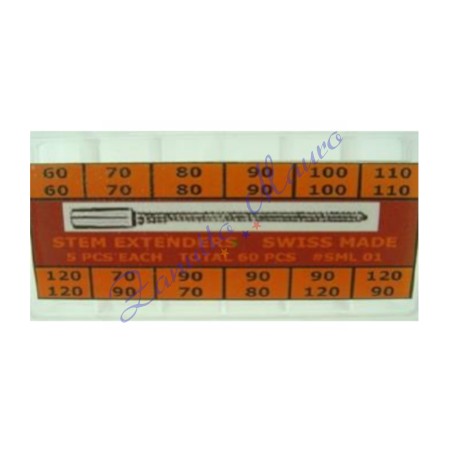 Assortiment de 60 extensions pour tigres - SML01