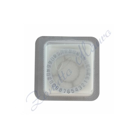 Disque de date à 6 heures pour ETA F07.111 blanc/noir