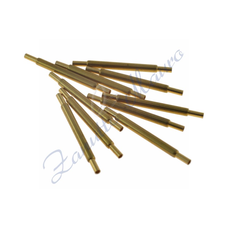 Boucles femelles universelles mm 18-21,5 dorées 10 pcs