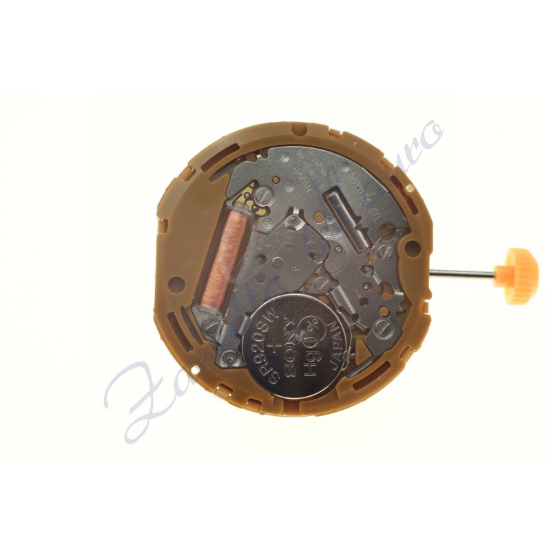 Mouvement Miyota GP10 quartz date à 12 heures