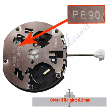Mouvement Sunon PE902 chrono date 4.30 heures