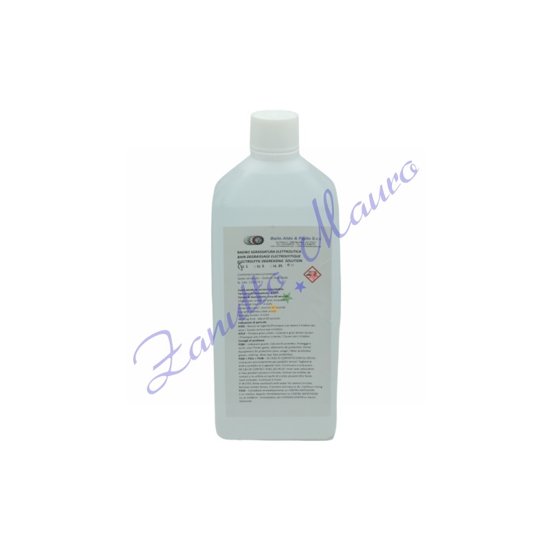 Bagno sgrassatura elettrolitica 1 litro