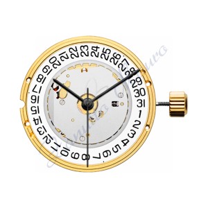 Mouvement ETA E64.111 H0 date à 3 heures