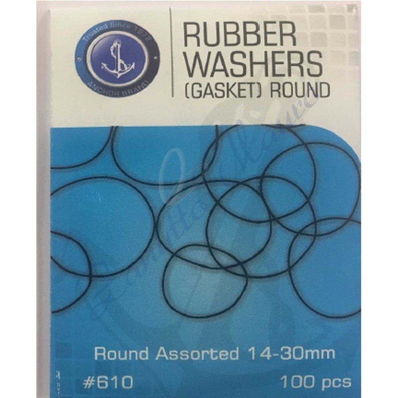 Assortiment de 100 joints d'étanchéité boîtier fils de fond diamètre 14-30