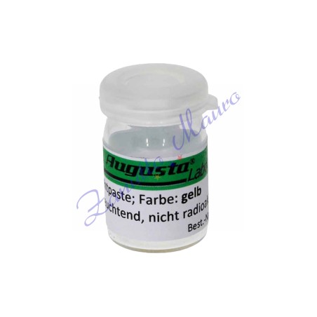 Pâte luminescente jaune pour les index et les aiguilles. Contenu 2 g