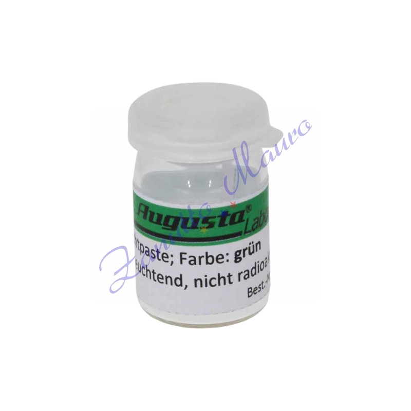 Pâte luminescente verte pour les index et les aiguilles. Contenu 2 g