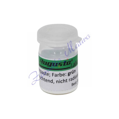 Pâte luminescente verte pour les index et les aiguilles. Contenu 2 g