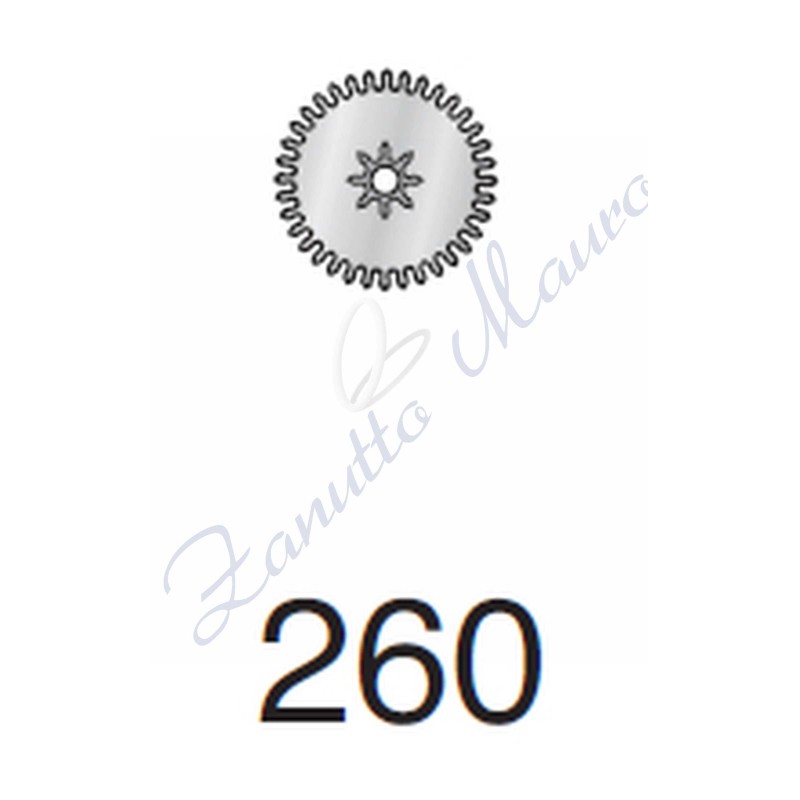 Ruota minuti ETA 2890,2892 e 2892A2 ricambio 260