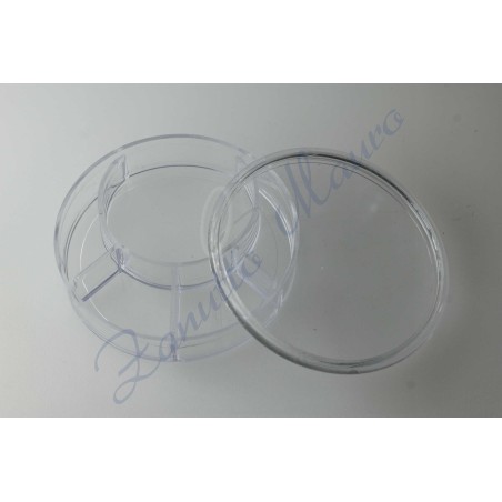 Boîte à petites pièces empilable à 5 compartiments