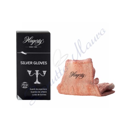 Silver Gloves Hagerty, coppia di guanti per argento e prodotti argentati