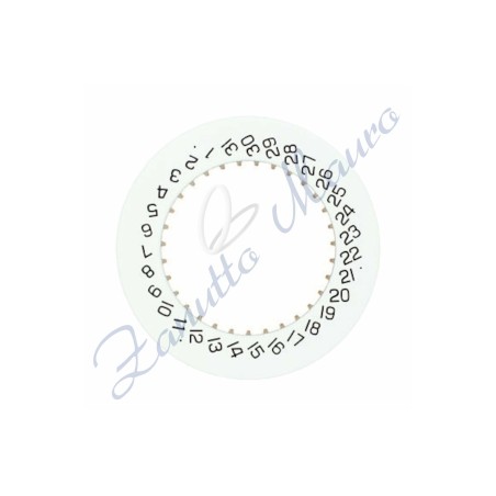 Disco data al 4 orizzontale per ETA 251.262 bianco/nero