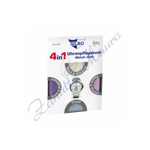 Panno per orologi Silbo 4 in 1, in cotone centimetri 35x35 - 1 pezzo