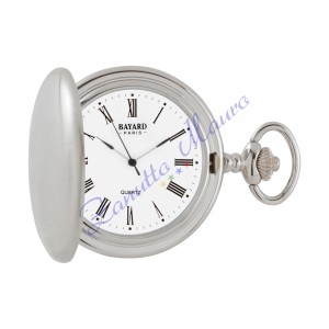 Orologio da tasca Bayard TX29.2 con movimento al quarzo e numeri romani