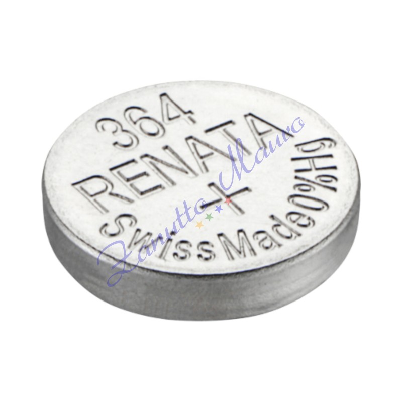 Pila 364 Renata SR621SW all'ossido d'argento