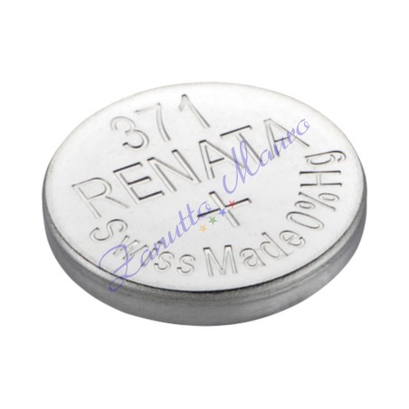 Pila 371 Renata SR920SW all'ossido d'argento