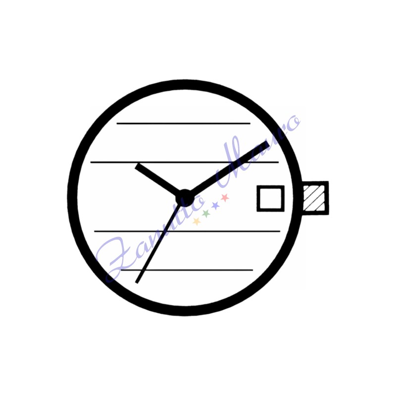 Movimento Citizen E011 completo di accumulatore