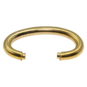 Anellino dorato per orologio da tasca mm 14