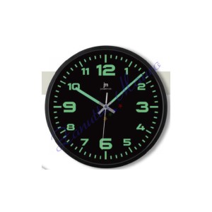 Orologio da parete Justminute 00844 colore nero diametro cm 29,5