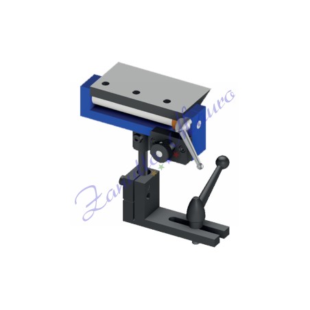 Tavolo 3D 80 mm per Crevoisier con supporto 50 mm per macchine Crevoisie