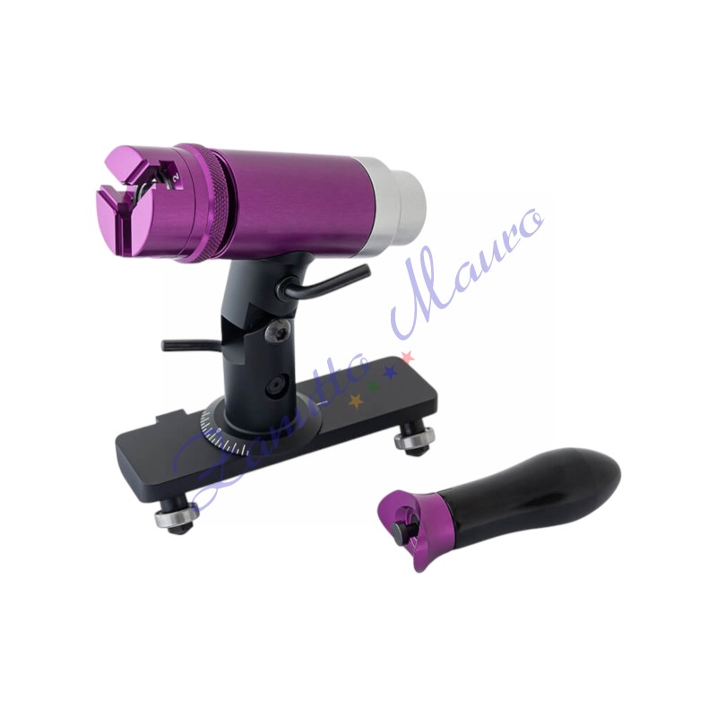 Slitta lapidaria con impugnatura supplementare per il cambio rapido