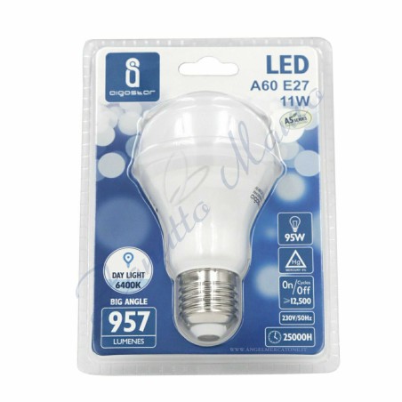 Lampadina LED goccia 11W/95W attacco E27 6400K