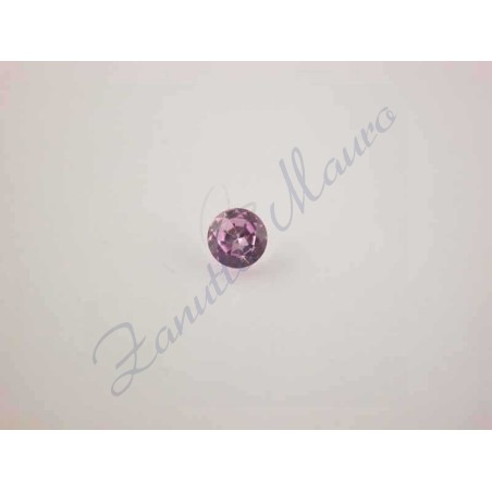 Pietra sintetica rosa mm 5 rotonda