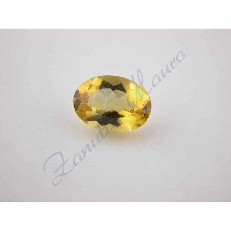 Topazio Citrino ovale mm 10x14