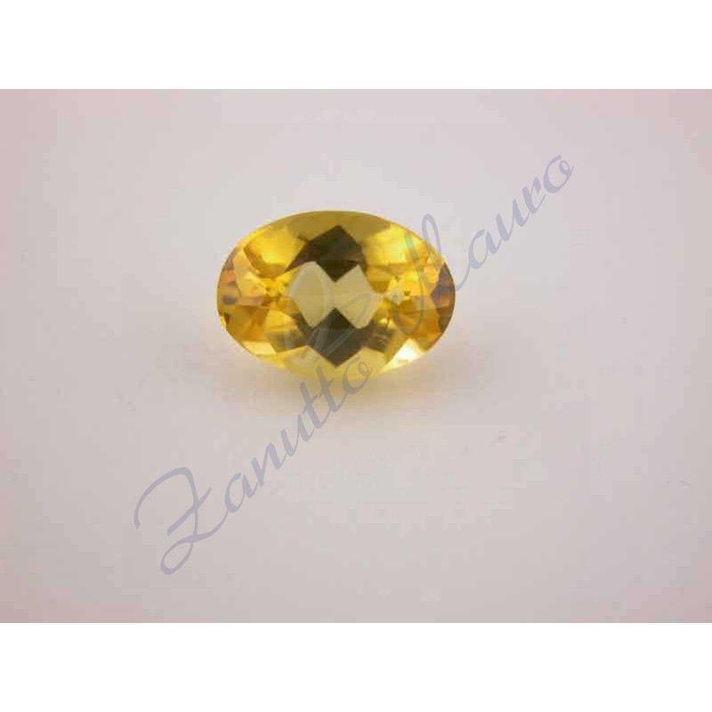 Topazio Citrino ovale mm 10x14