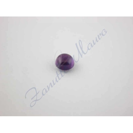 Ametista rotondo cabochon mm 6